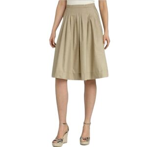 Michael Kors A-line Skirt Tan Size 4